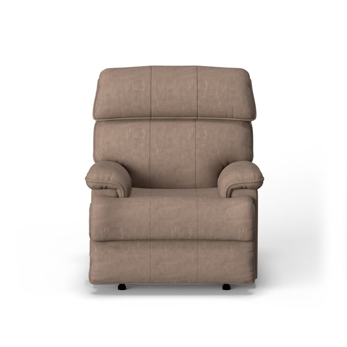 Geneva Leather Power Rocking Recliner