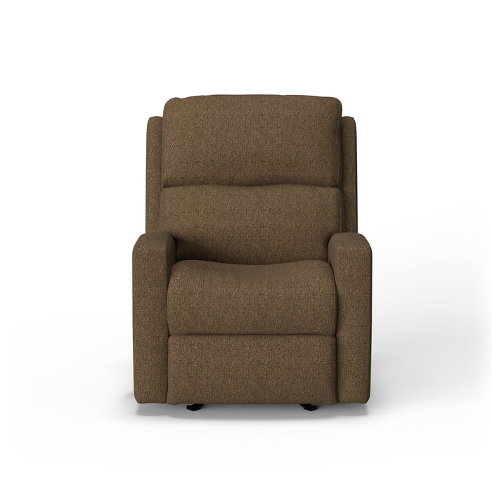 Catalina Fabric Power Rocking Recliner with Power Headrest