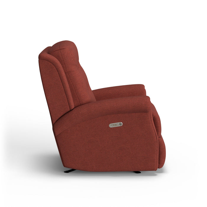 Minnie Fabric Power Recliner with Power Headrest