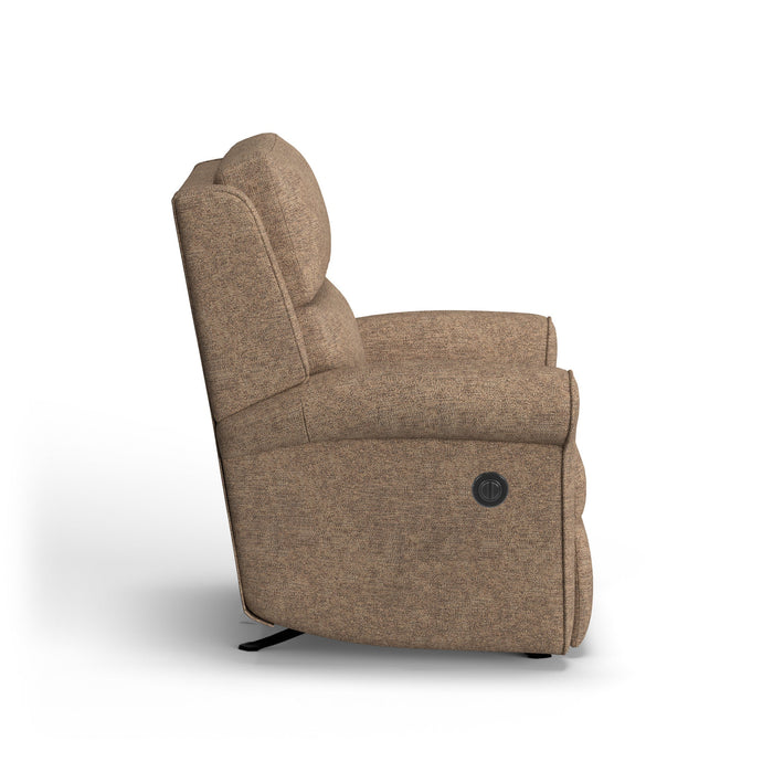 Belle Fabric Power Rocking Recliner