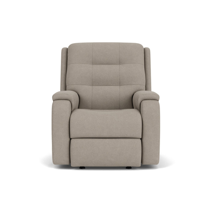 Arlo Fabric Power Recliner with Power Headrest