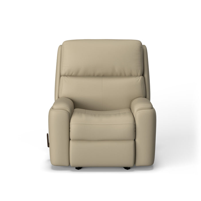 Rio Leather Power Rocking Recliner