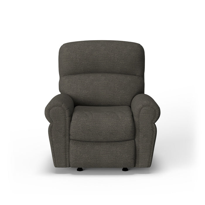 Langston Fabric Power Rocking Recliner with Power Headrest