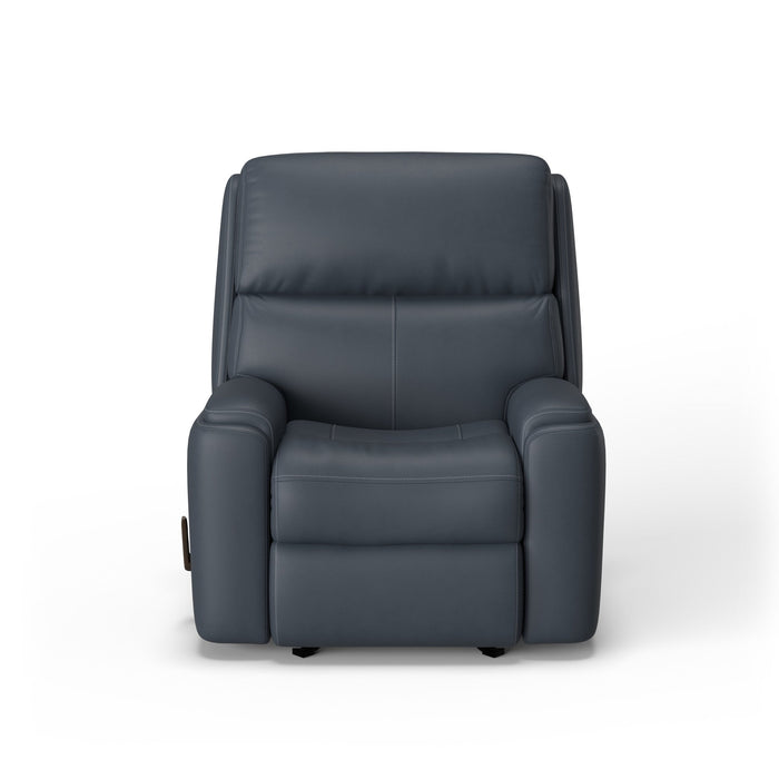 Rio Leather Power Rocking Recliner