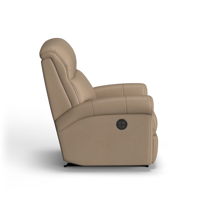 Davis Leather Power Rocking Recliner