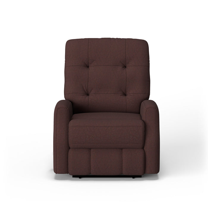 Devon Leather Power Recliner with Power Headrest
