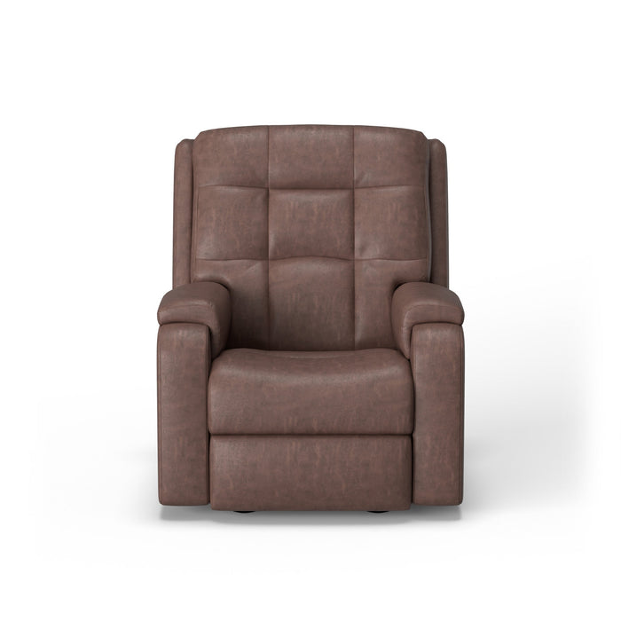 Arlo Leather Power Rocking Recliner