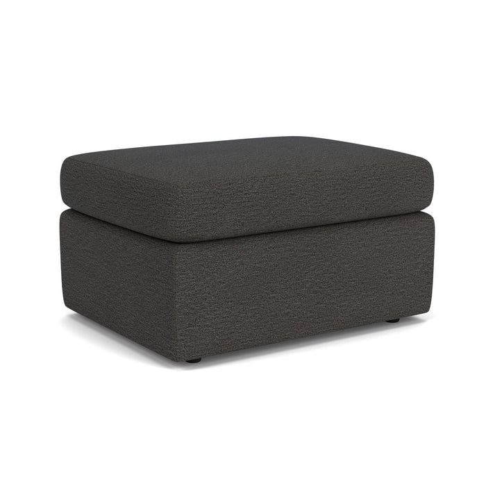 Sky Fabric Ottoman