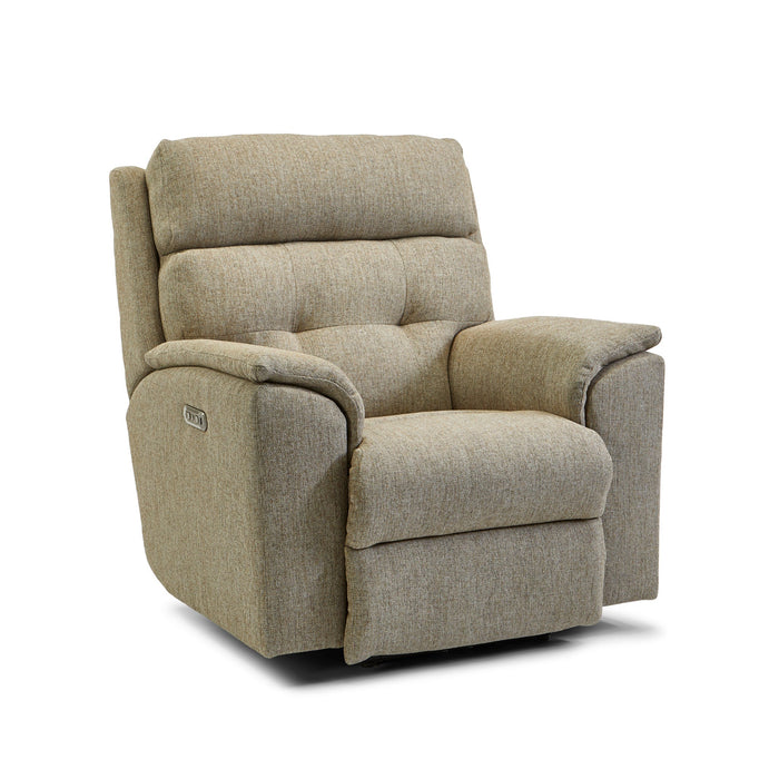 Mason Fabric Power Rocking Recliner with Power Headrest
