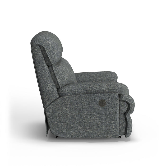 Geneva Fabric Power Rocking Recliner