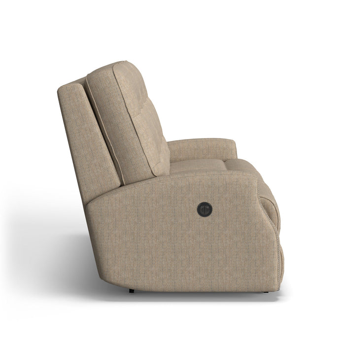 Devon Fabric Power Reclining Sofa