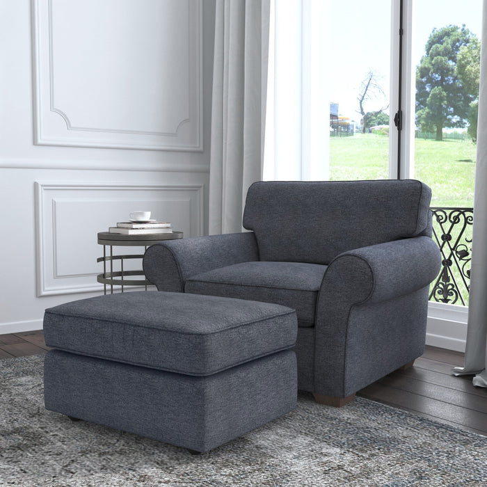 Vail Fabric Ottoman