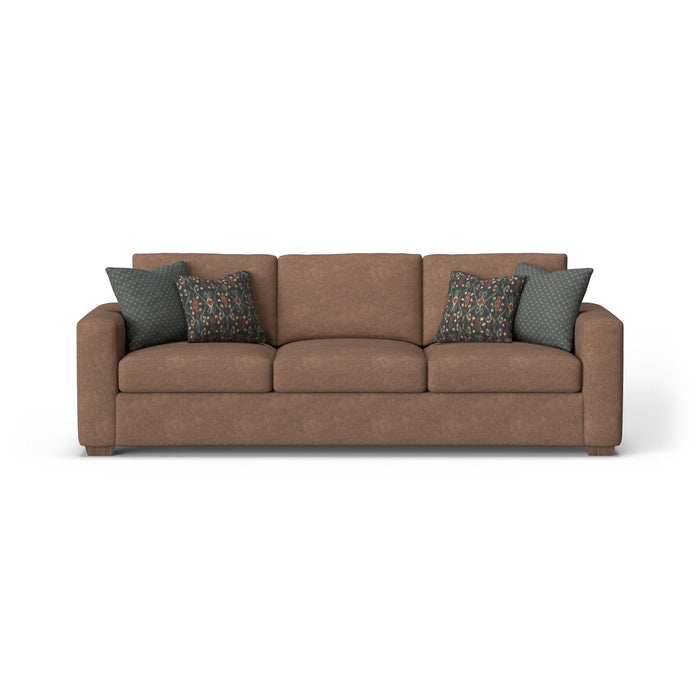 Collins Fabric Large Three-Cushion Sofa