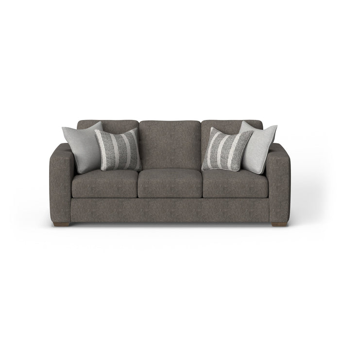 Collins Fabric Three-Cushion Sofa