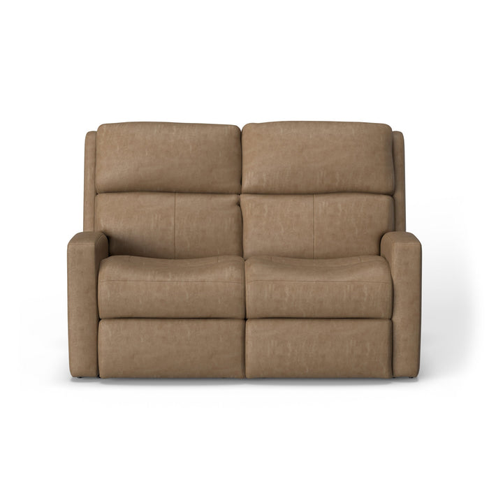 Catalina Leather Reclining Loveseat