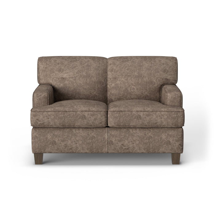 Dempsey Leather Loveseat