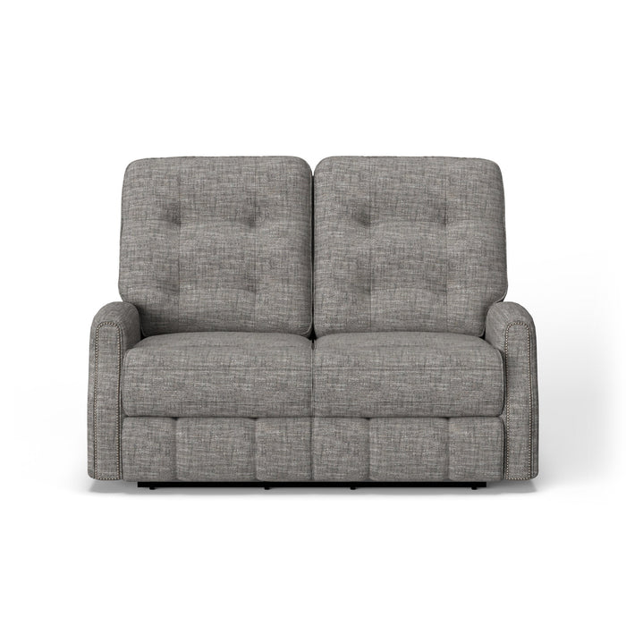 Devon Fabric Reclining Loveseat
