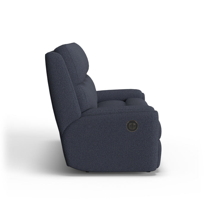 Rio Fabric Power Reclining Sofa