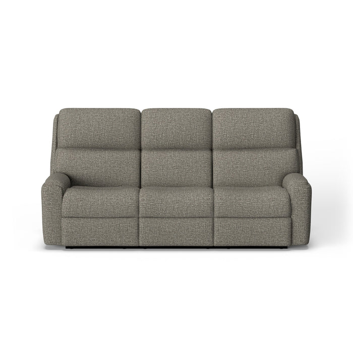 Rio Fabric Power Reclining Sofa with Power Headrests