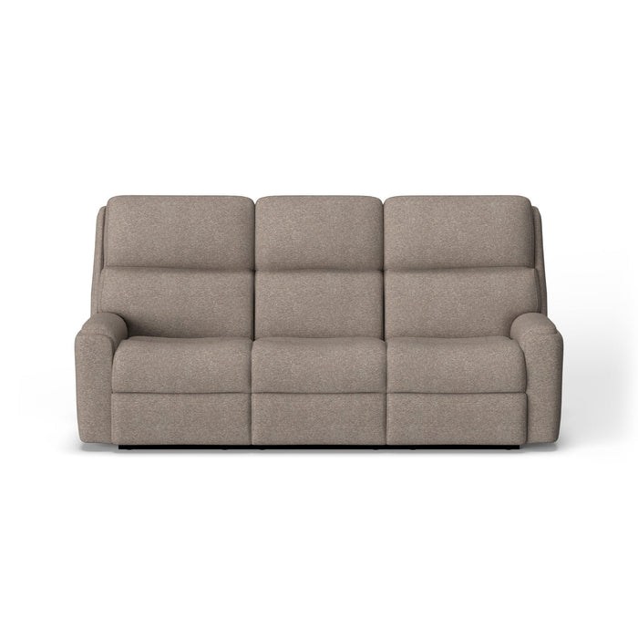 Rio Fabric Power Reclining Sofa with Power Headrests
