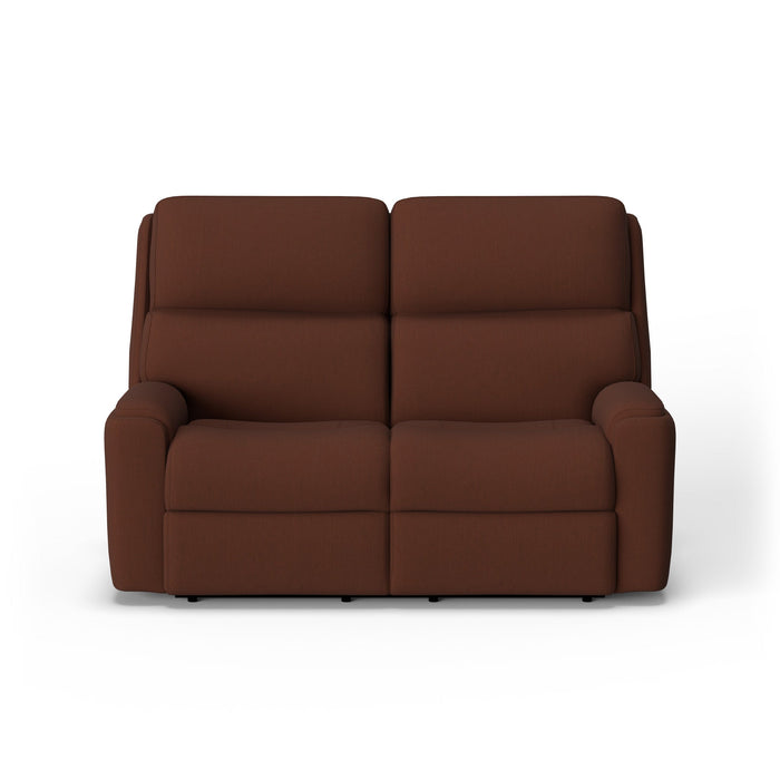 Rio Fabric Power Reclining Loveseat