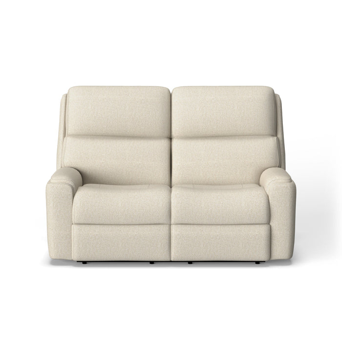 Rio Fabric Power Reclining Loveseat
