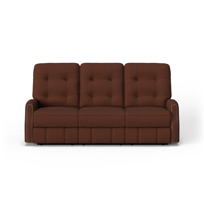 Devon Fabric Reclining Sofa