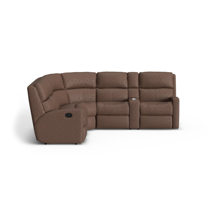 Catalina Leather Reclining Sectional