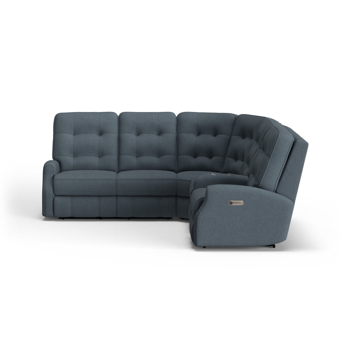 Devon Fabric Reclining Sectional