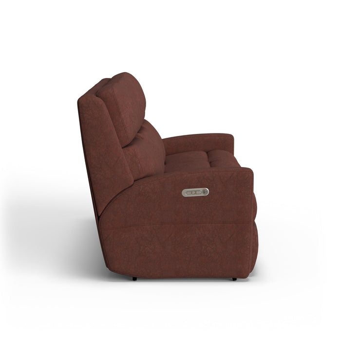 Catalina Leather Power Reclining Sofa with Power Headrests
