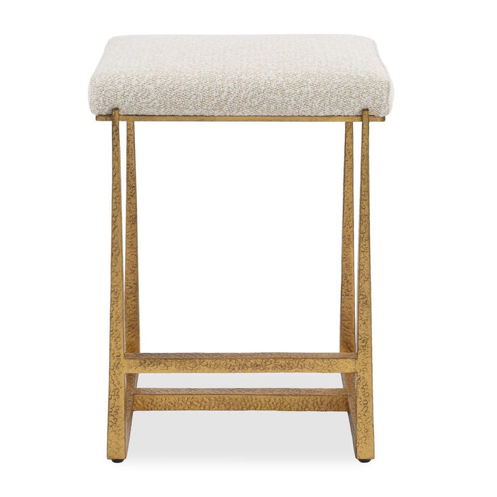 Midas Counter Stool, Gold