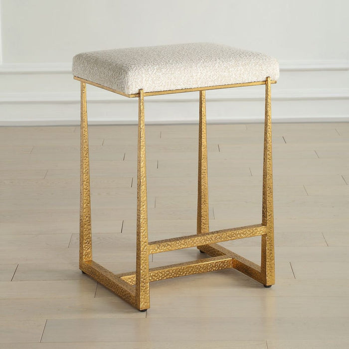 Midas Counter Stool, Gold