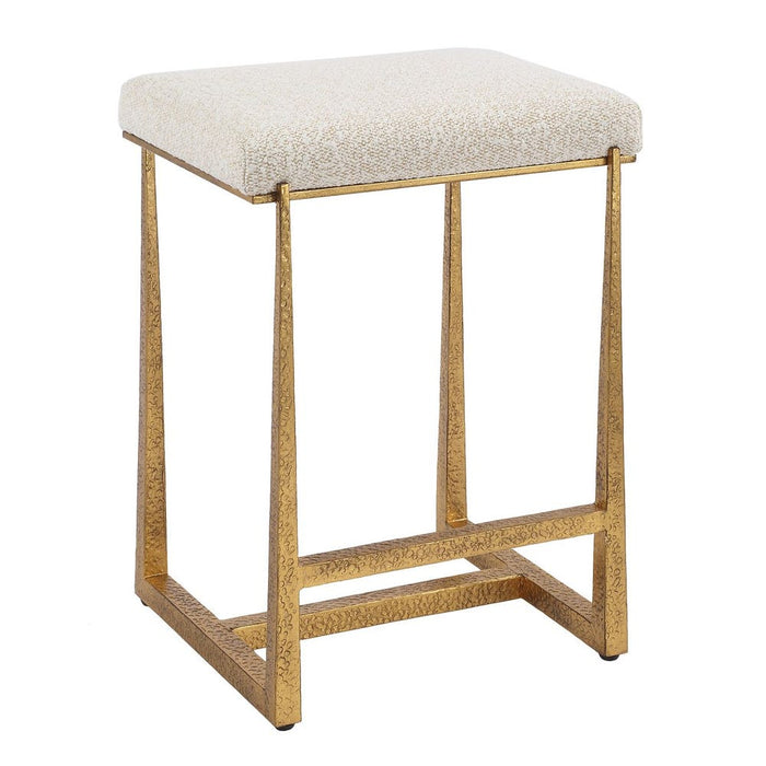 Midas Counter Stool, Gold