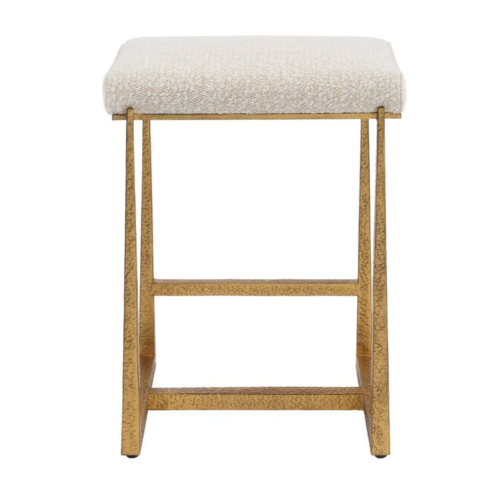 Midas Counter Stool, Gold