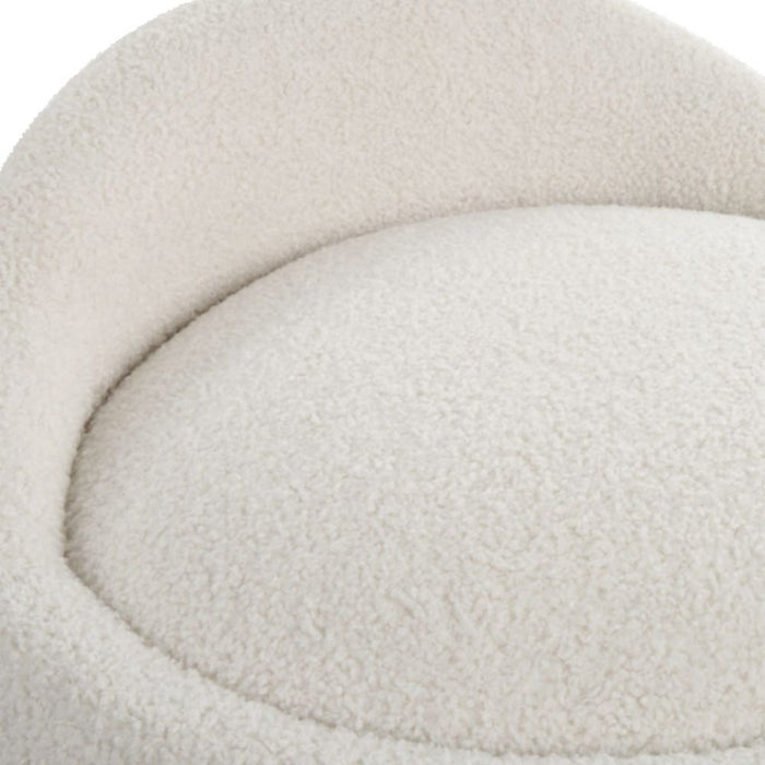 Swirl Swivel Ottoman