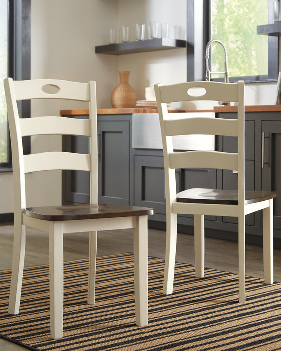 Woodanville Dining Room Side Chair (2/CN)