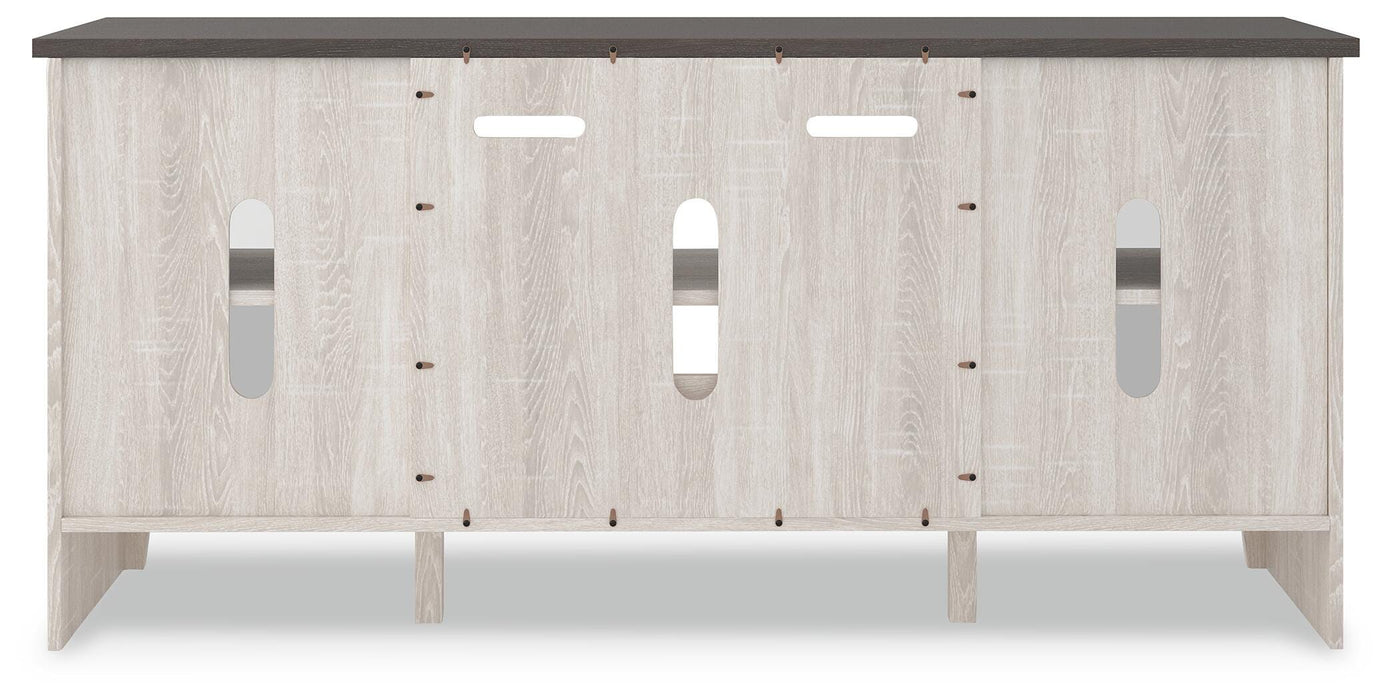 Dorrinson LG TV Stand w/Fireplace Option