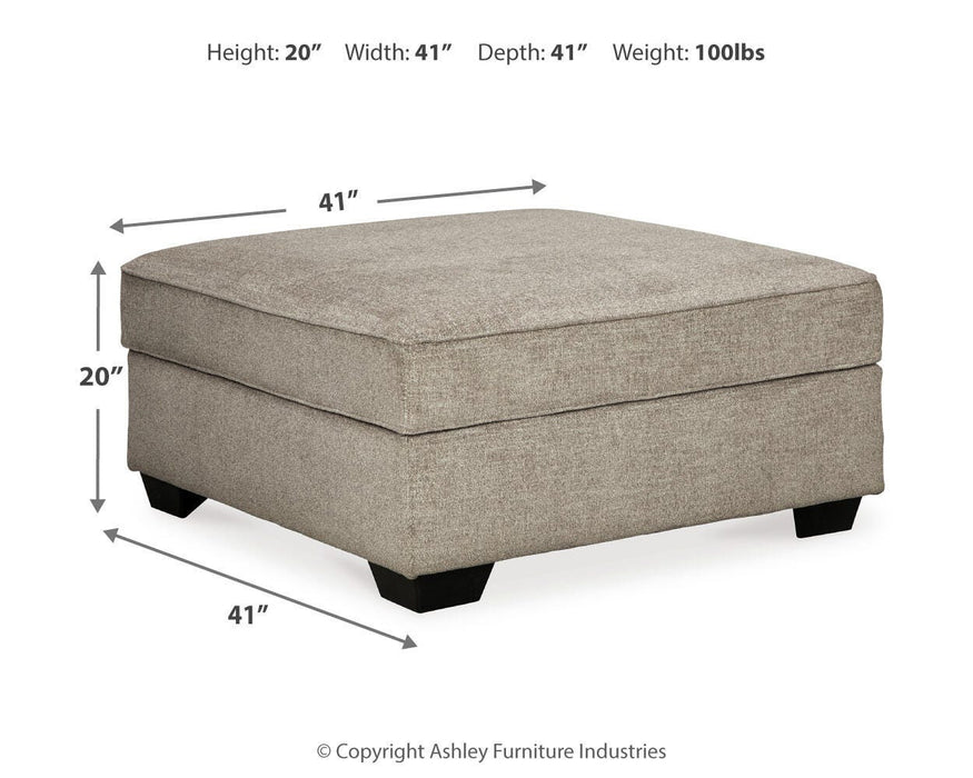 Bovarian Ottoman With Storage
