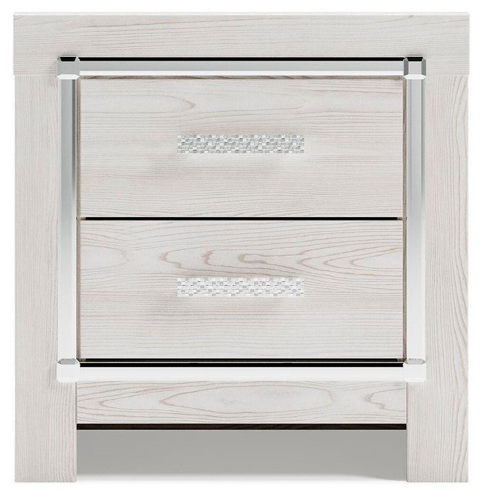 Altyra Two Drawer Night Stand
