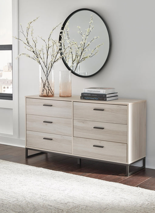 Socalle Six Drawer Dresser