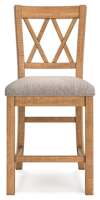 Havonplane Upholstered Barstool (2/CN)