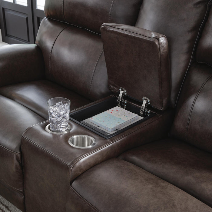 Crossplex PWR REC Loveseat/CON/ADJ HDRST