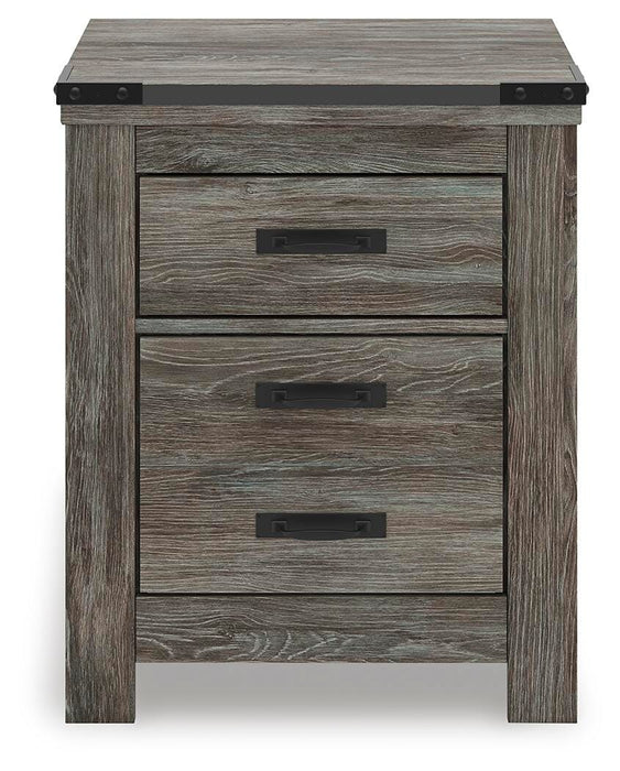 Frandern Two Drawer Night Stand