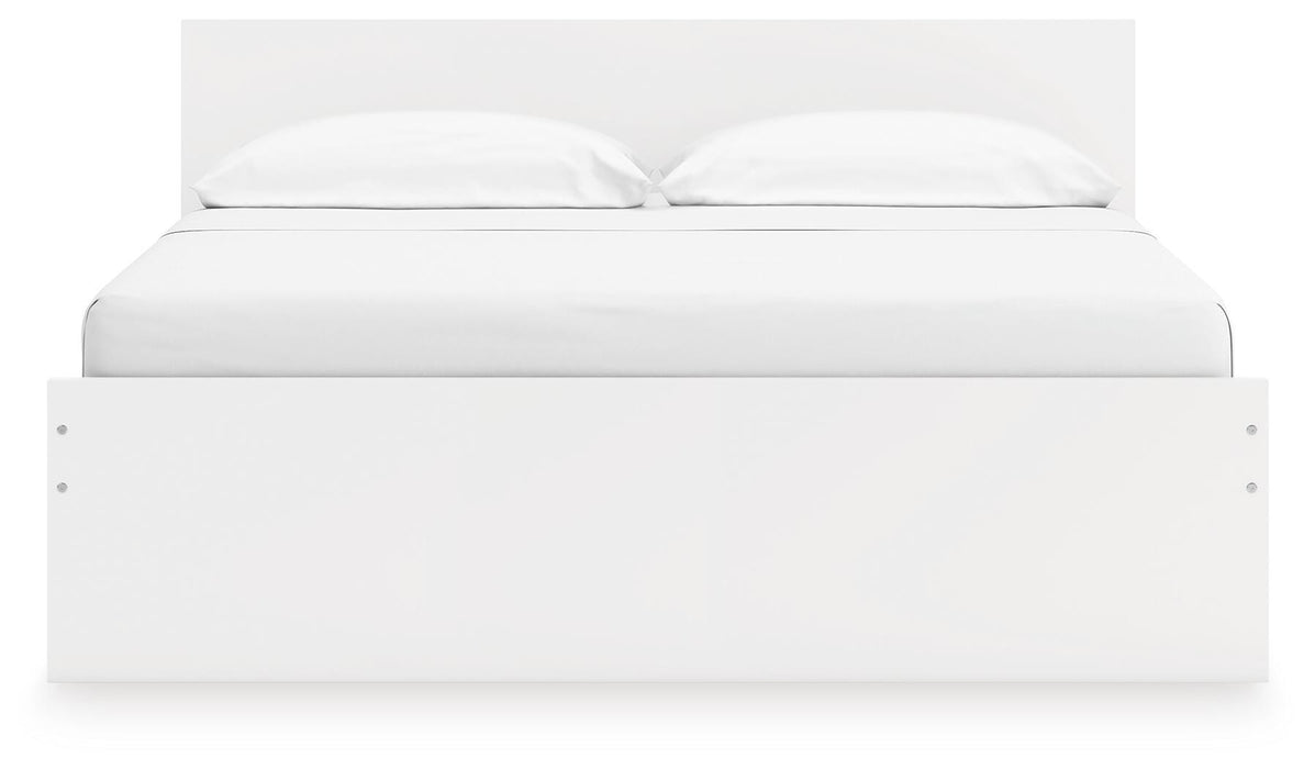 Onita King Panel Platform Bed with Storage