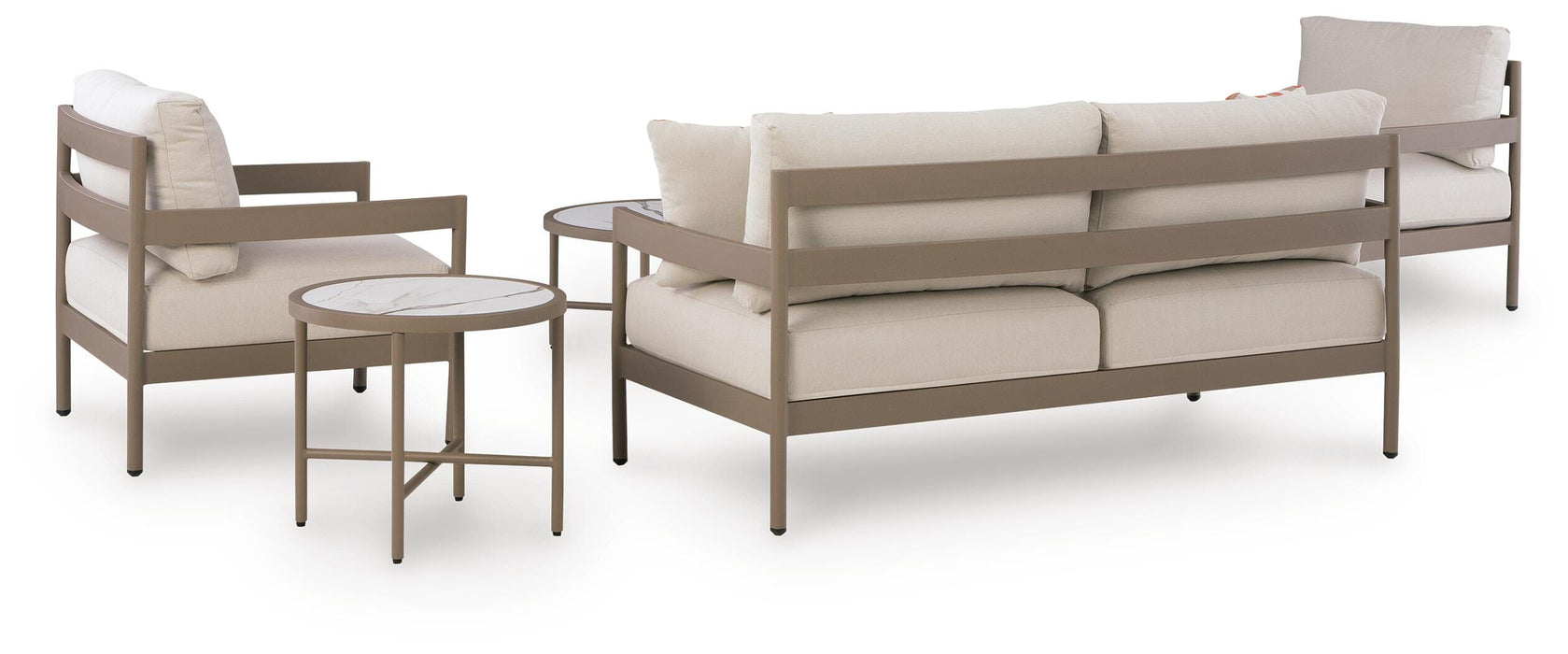 Bluff Trail Love/Chairs/Tables Set (5/CN)