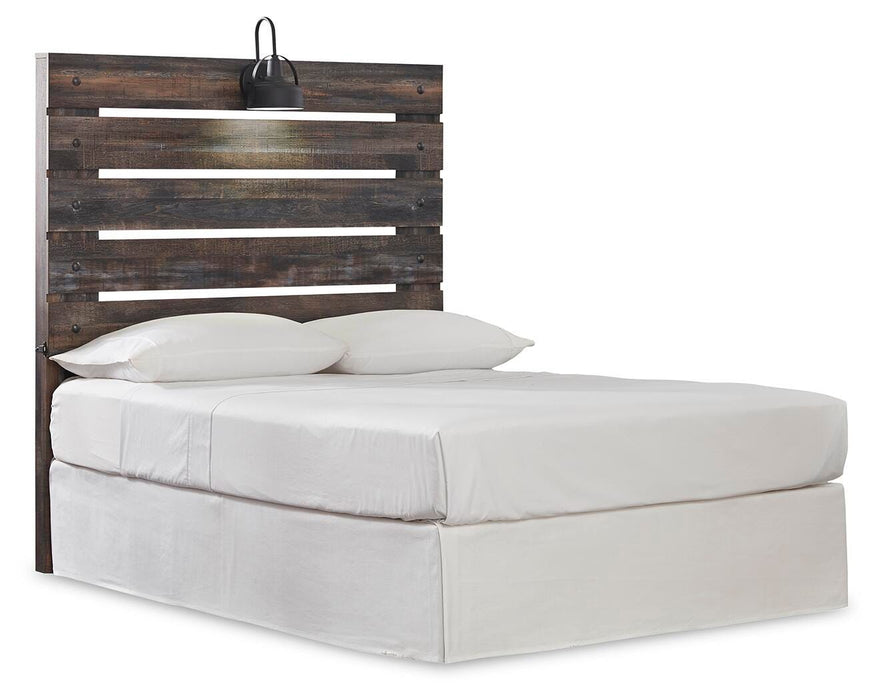 Drystan Full Panel Headboard, Dresser, Mirror, Chest and Nightstand