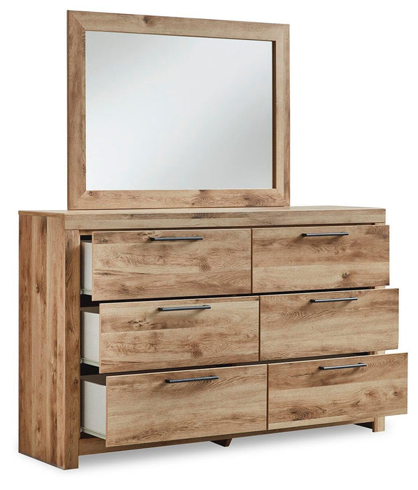Hyanna King Panel Headboard, Dresser, Mirror, Chest and Nightstand