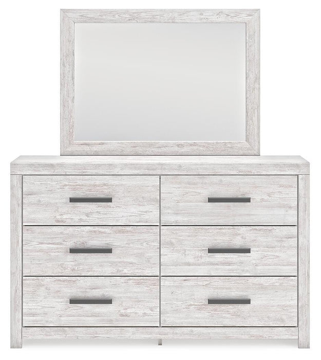 Cayboni Queen Panel Bed, Dresser, Mirror, Chest and Nightstand