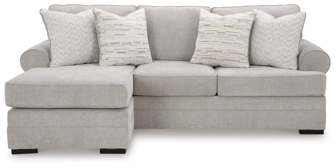 Eastonbridge Sofa Chaise, Chair, and Ottoman