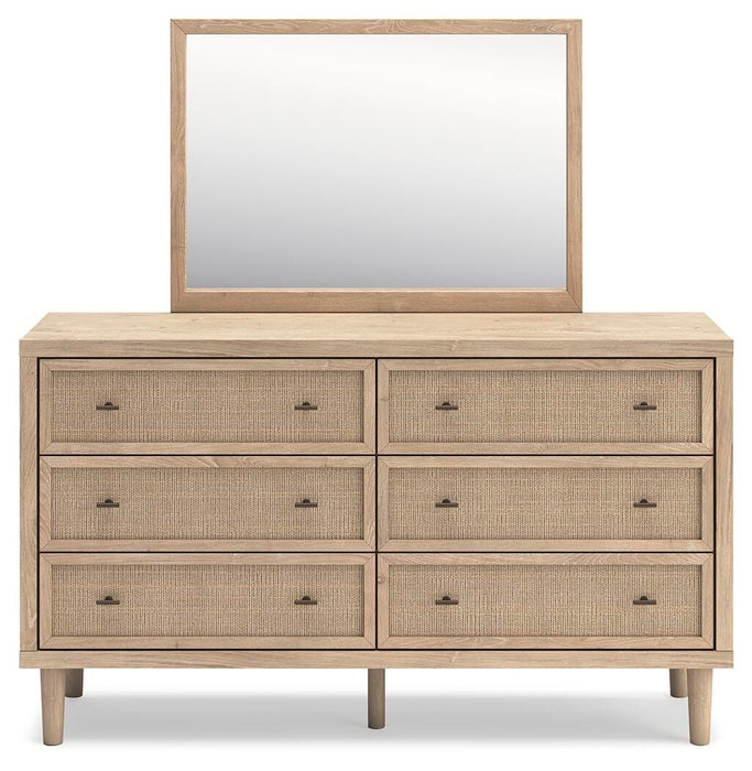 Cielden King Panel Headboard, Dresser, Mirror and Nightstand
